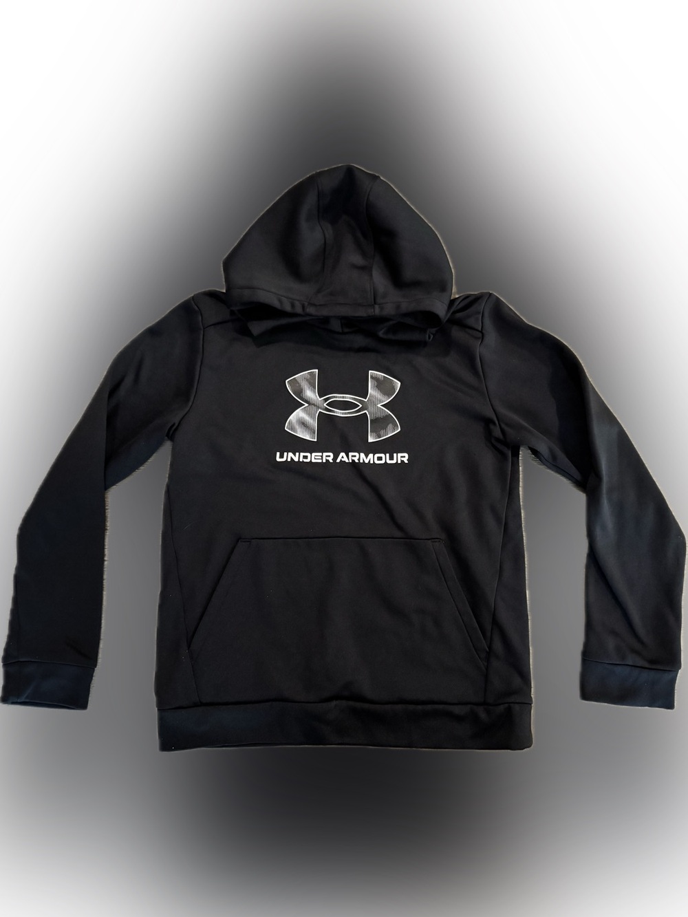 Under Armour boys Black Logo Hoodie